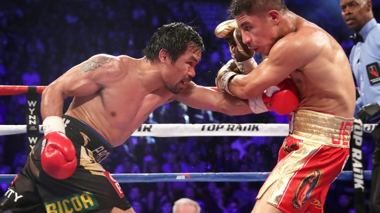 Arum hoping to put Pacquiao on free TV for next fight April 22