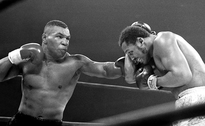 Today in Boxing History  Mike Tyson KO's Marvis Frazier in 20 Seconds! —  brandonk on Scorum