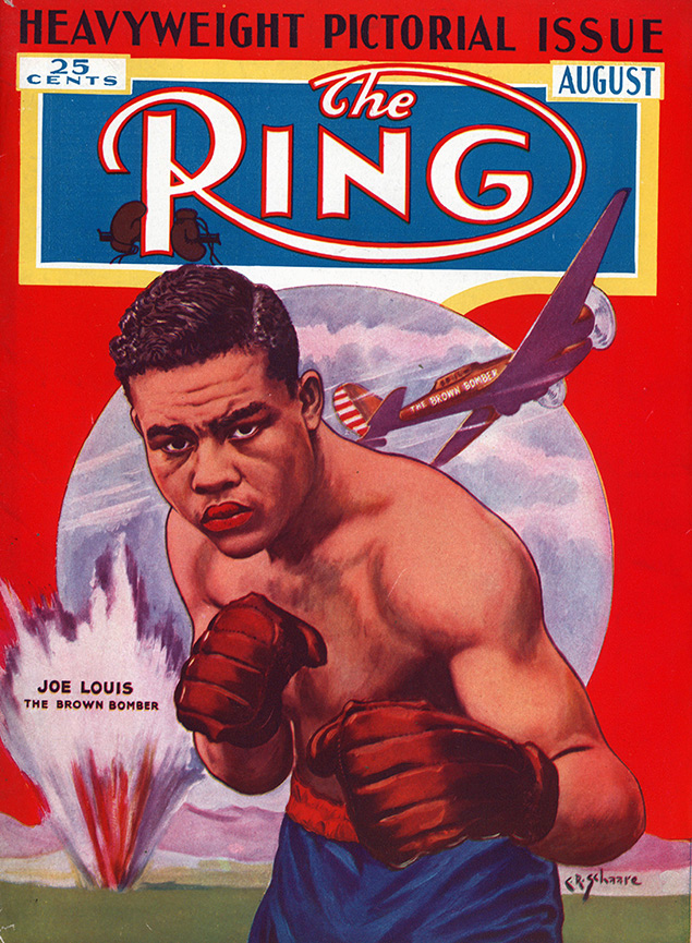 THE RING 1946 JOE LOUIS COVER BOXING MAGAZINE RARE COOL HISTORIC