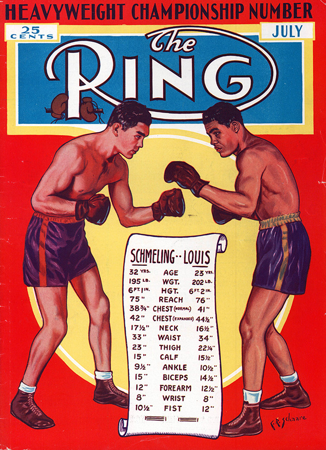 1951, Joe Louis, The RING Magazine (No Label) Scarce / Vintage
