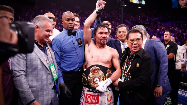 Press Release: Manny Pacquiao blows the whistle on WBA