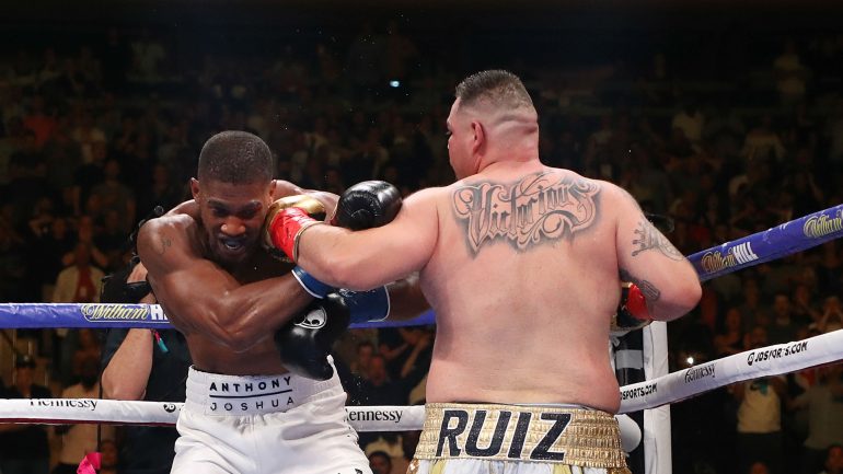 Anthony Joshua wants to rediscover passion before Andy Ruiz Jr. rematch
