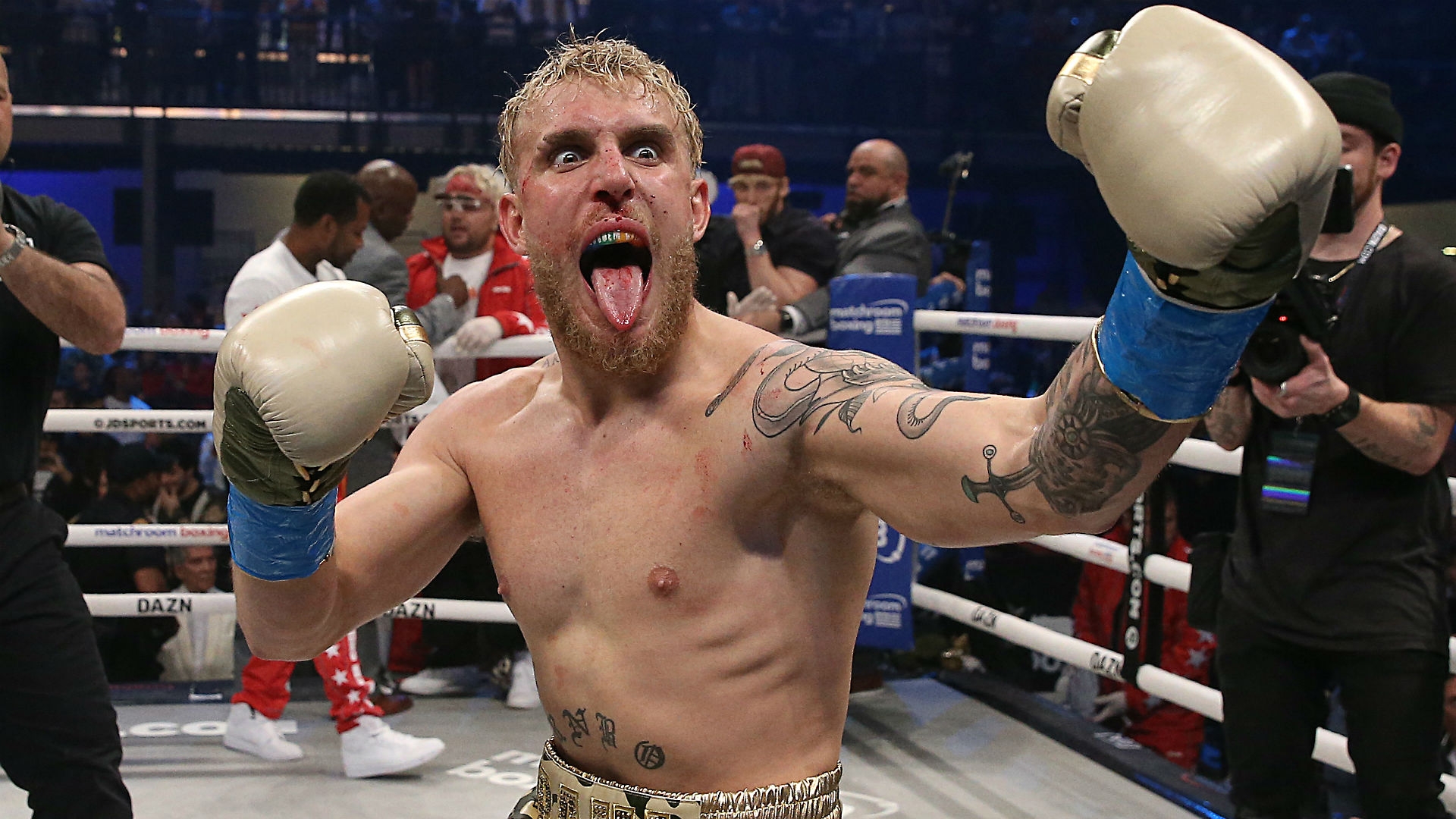 star Jake Paul knocks out ex-NBA star Nate Robinson in