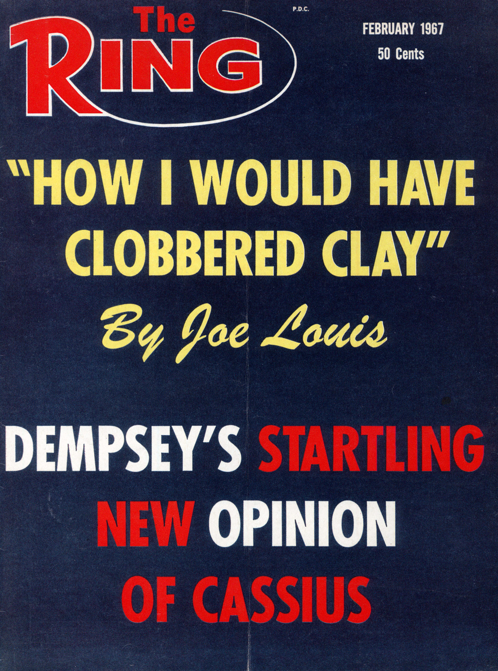 From the archive: 'How I would have clobbered Cassius Clay' by Joe Louis -  The Ring