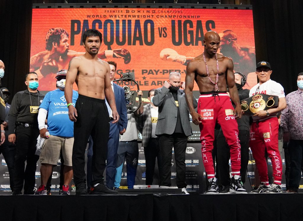 Pacquiao vs Ugas: Live coverage, 9 pm ET - Boxing Ace