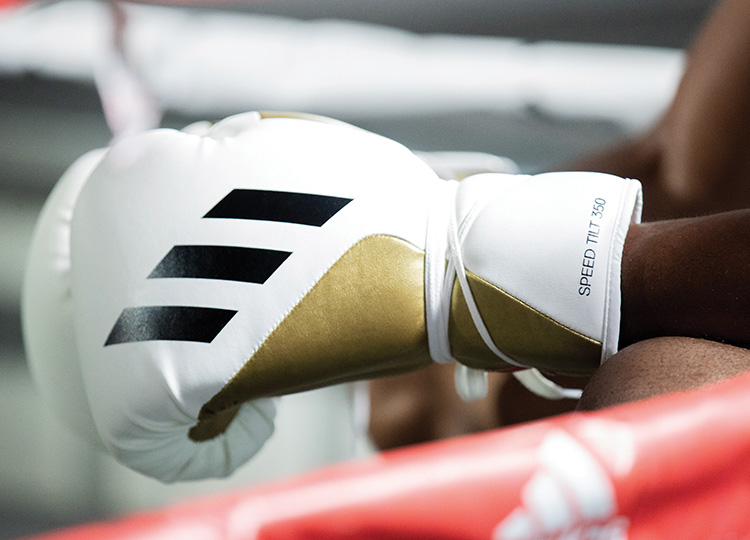 Adidas Boxing unveils boxing for good for the Ring 350™ the - new \'good TILT environment\' The athletes, gloves