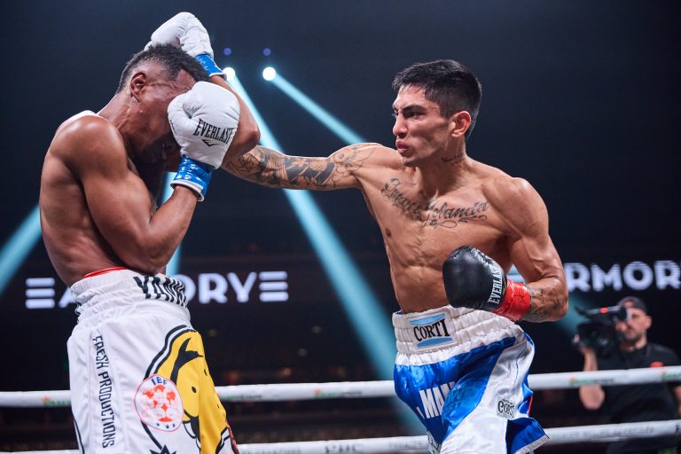 Subriel Matias takes the vacant IBF junior welter title by stopping ...