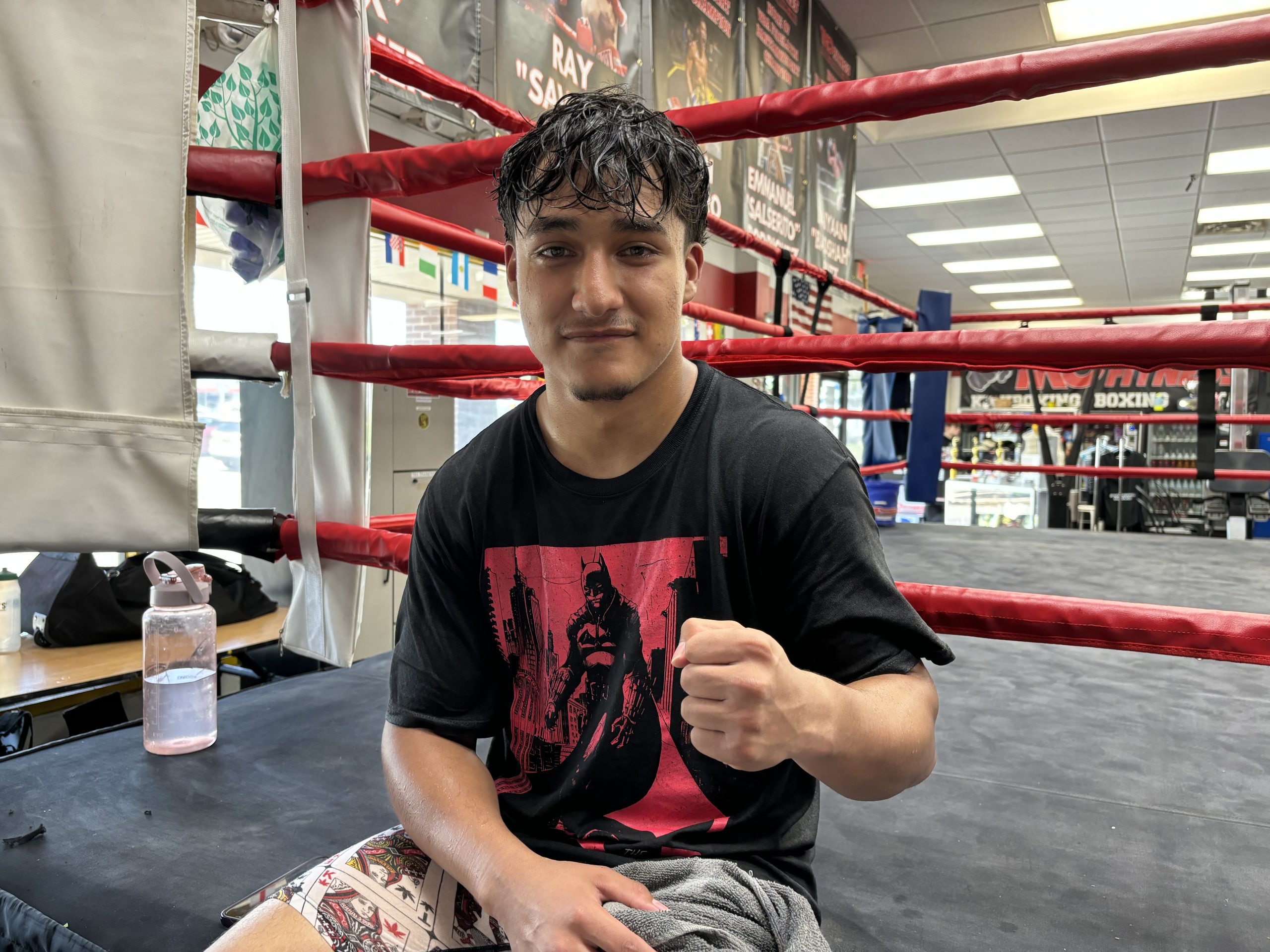 WATCH: Lightweight prospect Gabriel Gerena on balancing boxing and school life