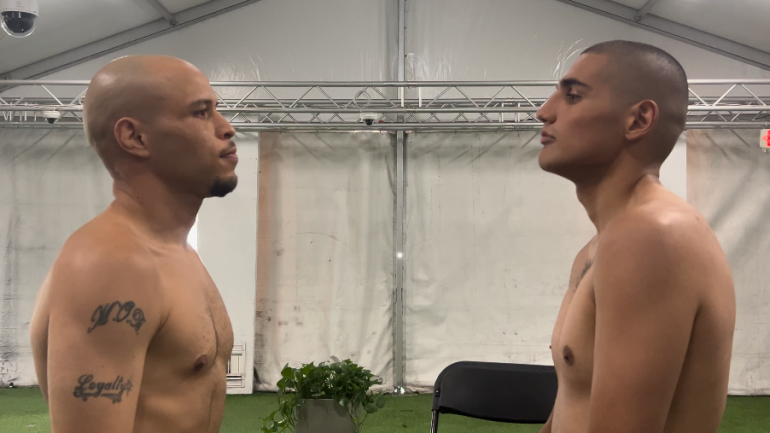 Weigh-in alert: Raul Lizarraga, Ulises Sierra both make 162-pound catchweight limit