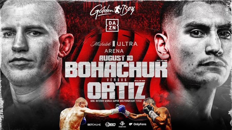 Serhii Bohachuk-Vergil Ortiz Jr. Anticipated 154-Pound Clash Set For Aug. 10 At Michelob ULTRA Arena