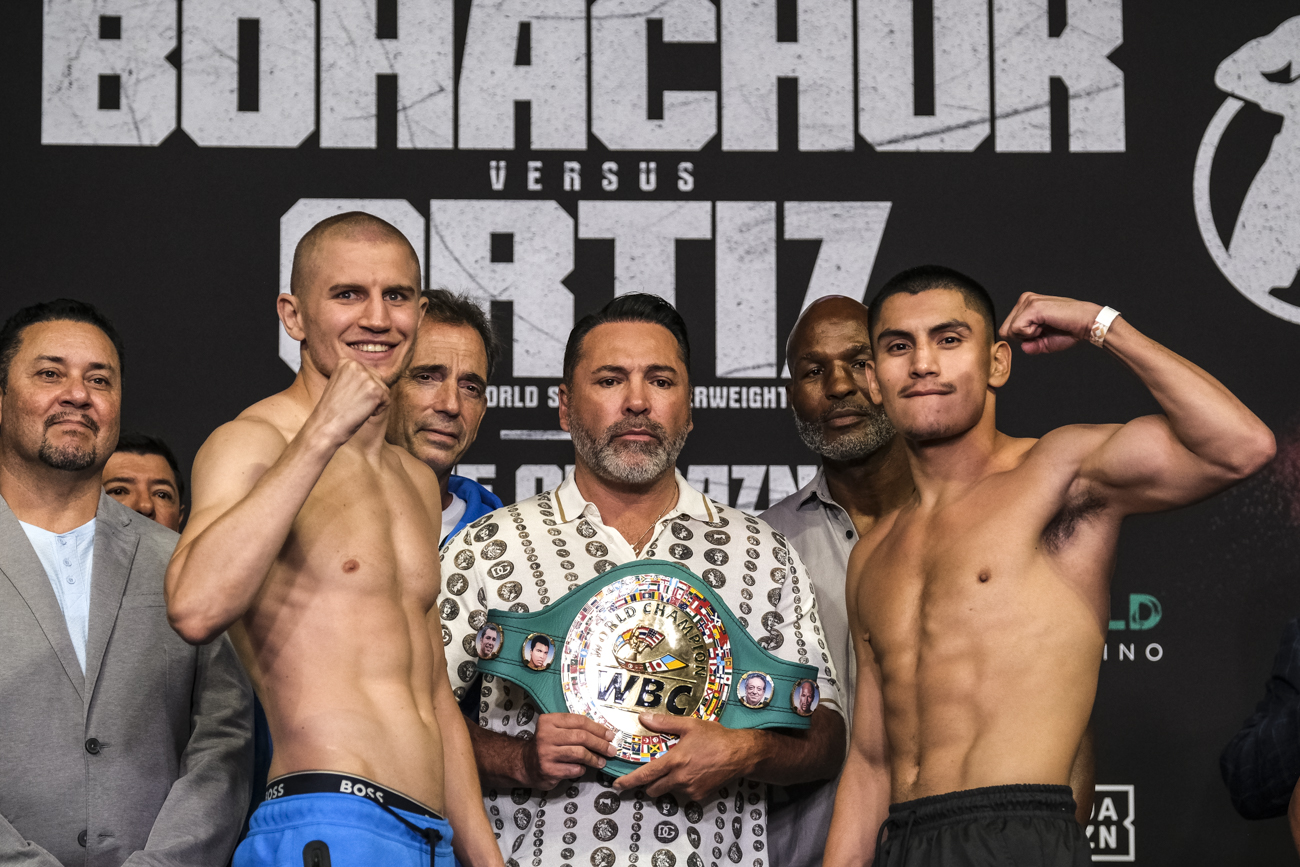 Vergil Ortiz Jr. feels right at home at 154 pounds as he takes on Serhii Bohachuk