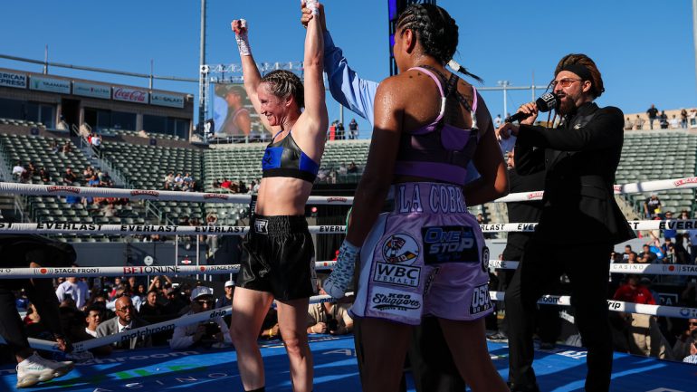 Ginny Fuchs Fights Through Compound Fracture, Outpoints Adelaida Ruiz On Pacheco-Sulecki Undercard