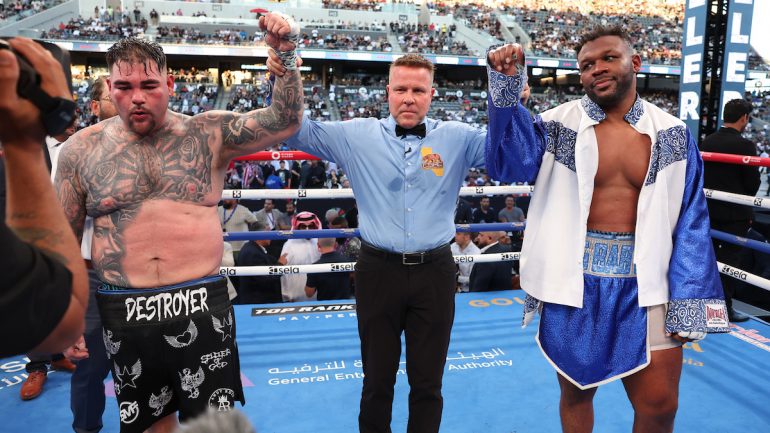 Andy Ruiz and Jarrell Miller fight to 12-round majority draw