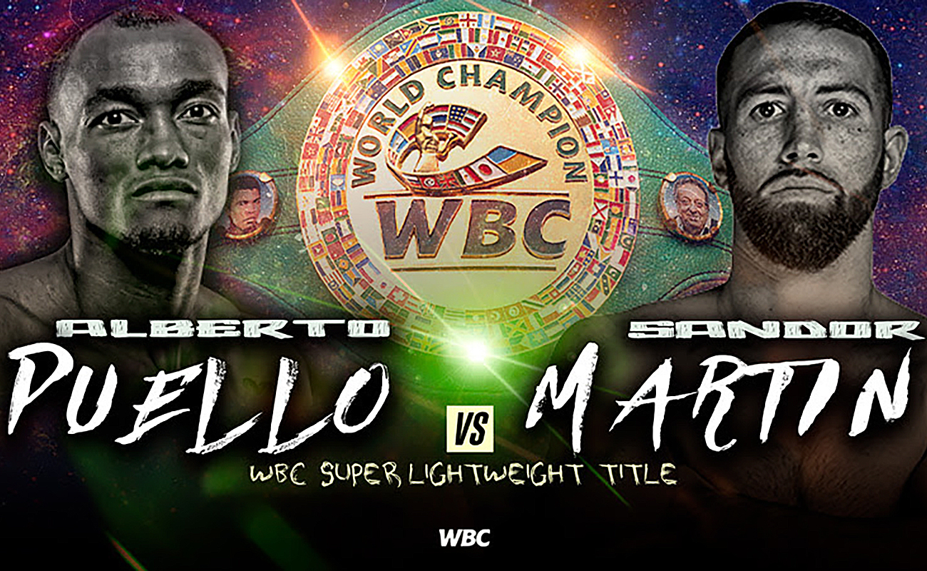 Alberto Puello and Sandor Martin reach agreement on mandatory WBC title fight