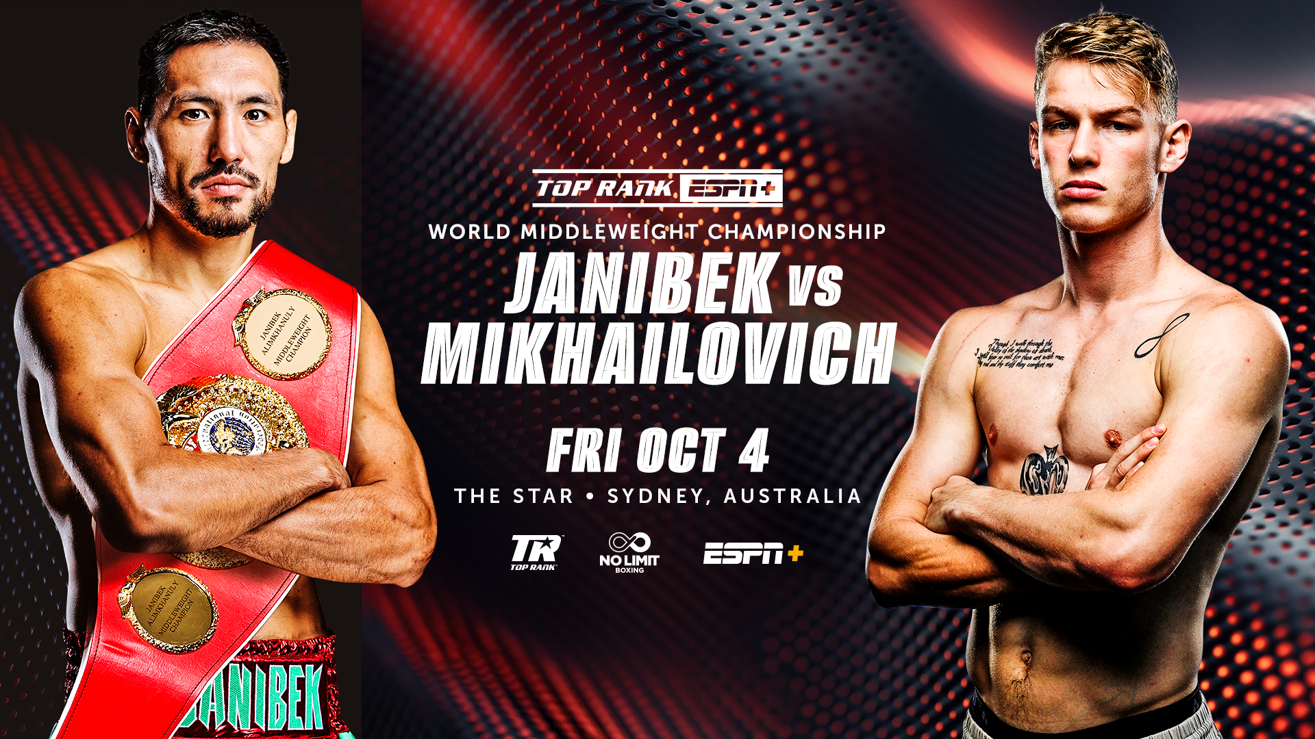 Janibek Alimkhanuly-Andrei Mikhailovich Set For Oct. 4 In Sydney; IBF Title Only At Stake