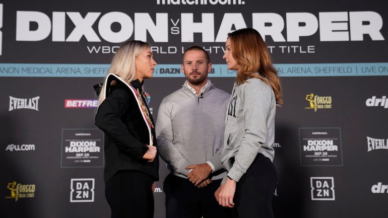 Rhiannon Dixon, Terri Harper Make Weight Ahead of WBO Title Fight In Sheffield